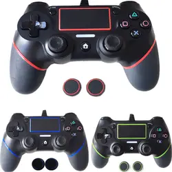 PS4 контроллер 1,5 м проводной геймпад для Playstation 4 Dualshock 4 джойстик геймпады несколько вибрации 6 ответствующее PS4 обновлен игр