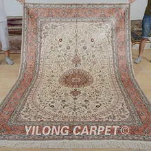 Yilong 6'x9' гостиная розовый Vantage ковер Традиционный персидский ручной работы китайские ковры(0964