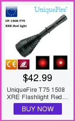 UniqueFire T38 тактический фонарик 1508 CREE XM-L2 Led 1200LM супер яркий мощный фонарик + пульт Давление для Управление