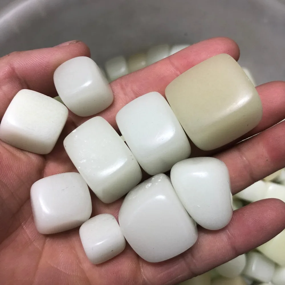 

100g Natural White Opal Rock Stone Gravel Crystal Polished Lucky Powerful natural stones and minerals