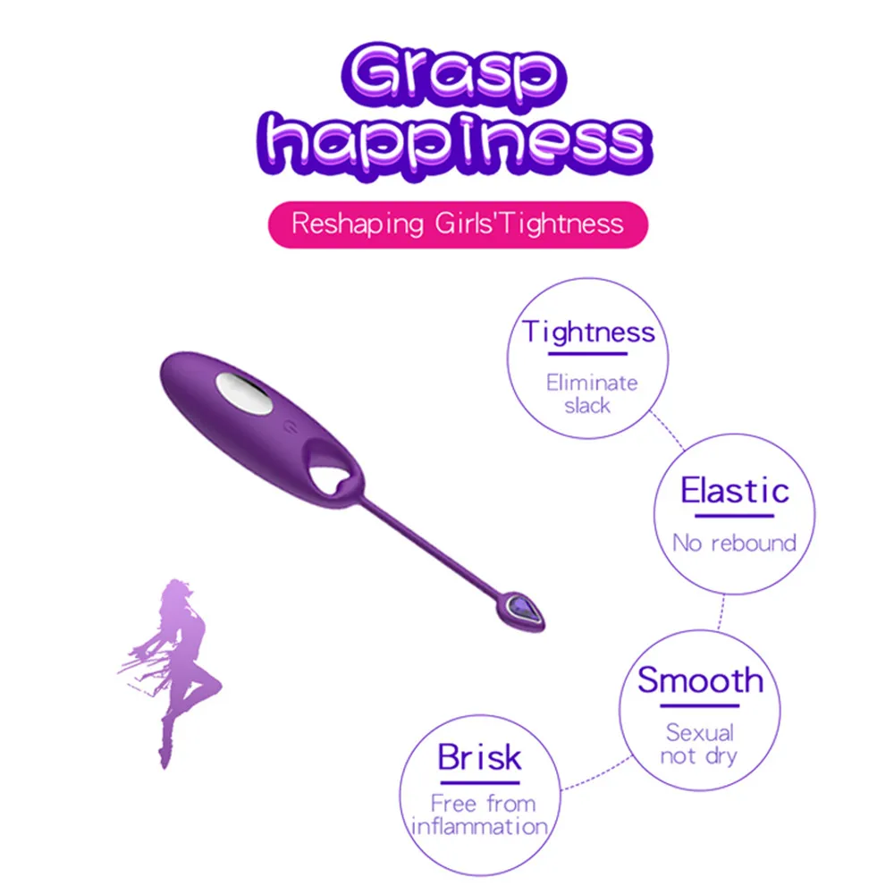 Vibrator For Women Wireless Remote Kegel Balls G Spot Vibrating Eggs Ben Wa Clitoris Stimulate Vibrator Erotic Sex Toy for Women (15)