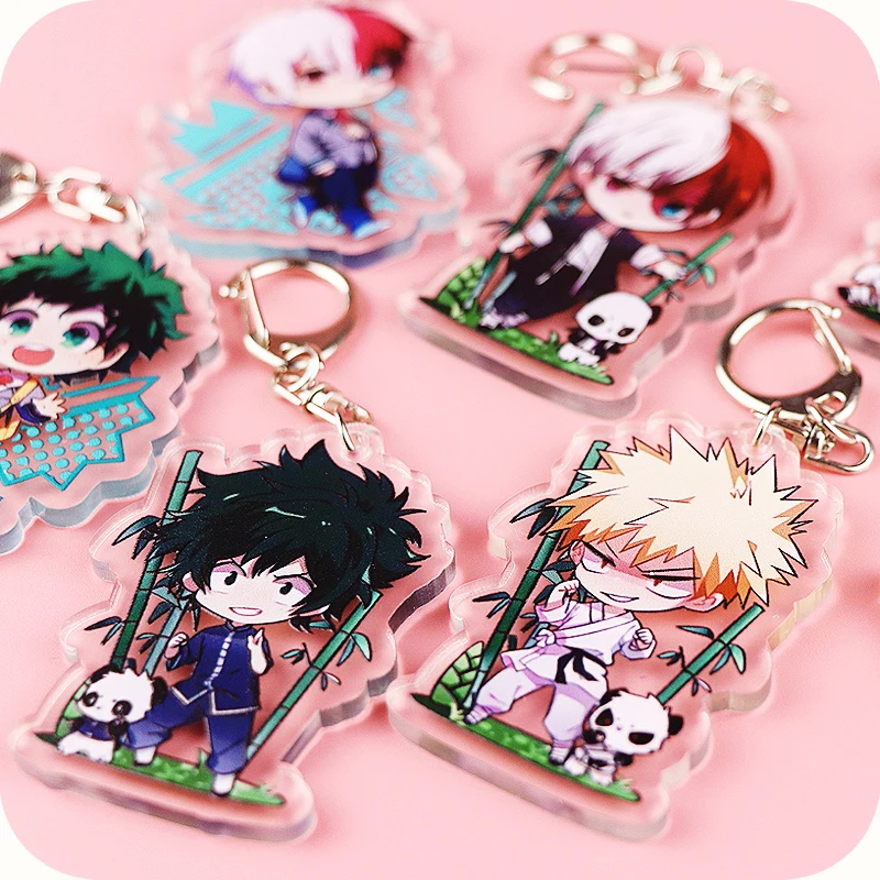 My hero academic брелок Аниме Boku no Hero akademiya Midoriya Izuku акриловый для косплея Подвески