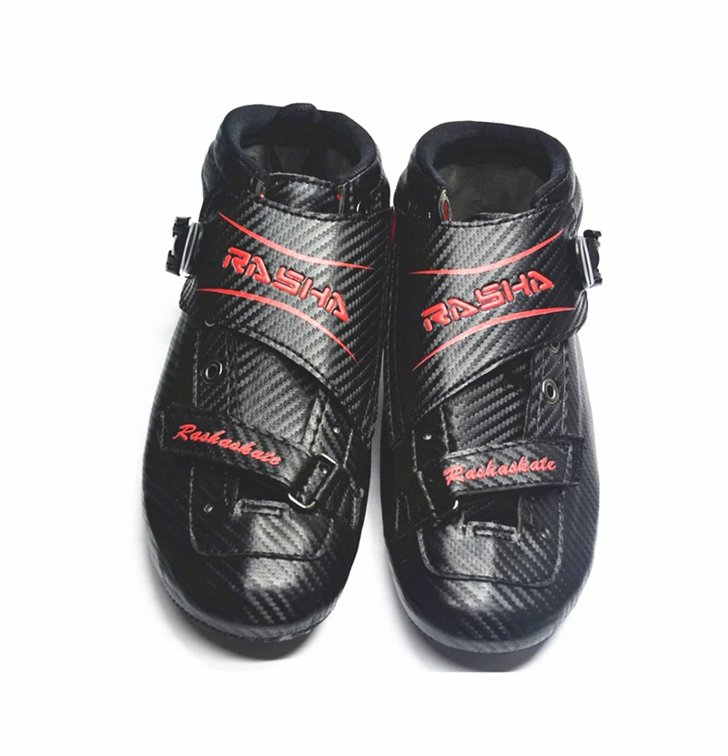 المهنية ألياف الكربون سباق سرعة أحذية تزلج الكبار/الطفل سباق الزلاجات أحذية advancedc أعلى مستوى مضمنة