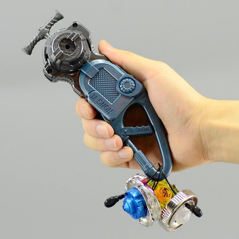 

NEW Beyblade Fight Gear Advanced L-R Pull Starter Beltloop Hand Grip Launcher Kit