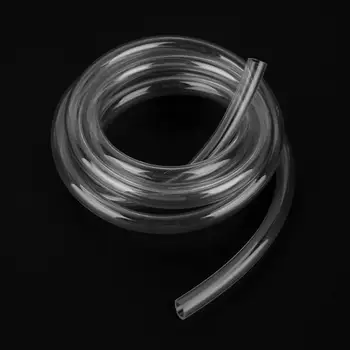 

VODOOL 2m/6.56FT 9.5X12.7mm Transparent PVC Pipe Tube Computer PC Water Cooling Soft Pipe CPU GPU Water Cooling Block Adapter