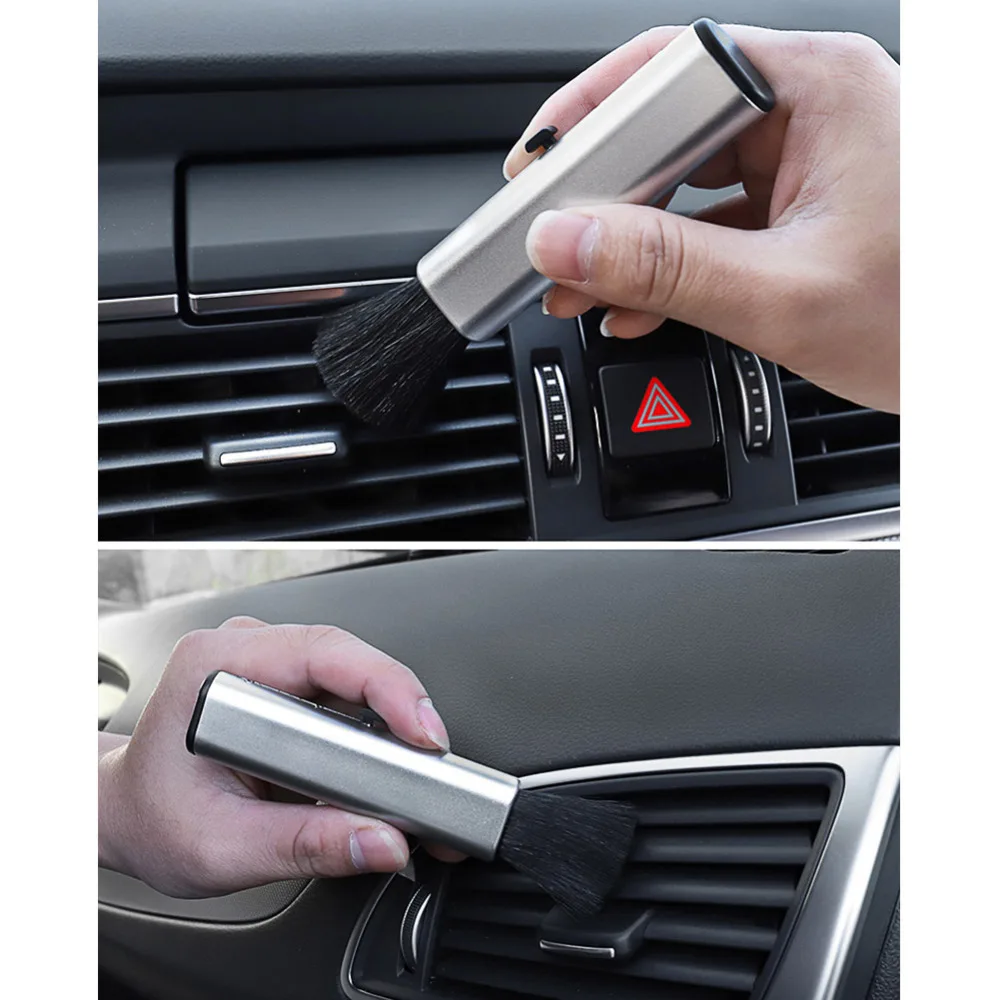 

For Audi A3 A4 B6 B8 B7 B5 B9 A6 C5 C6 C7 4f A5 Q5 Q7 8P 8L 8V TT 80 100 A8 A7 A1 Q3 S3 S4 R8 RS3 RS5 S line Car Cleaning Brush