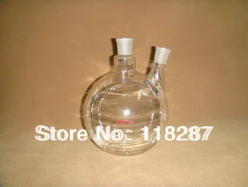 

2000ml 2 neck flat bottom Boiling Flask,24/29 joint,Glass flask,lab glassware