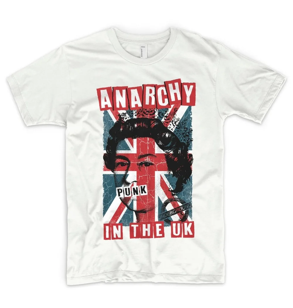 Union Jack T Shirt Flag An"Regno Unito Great Punk God Salva La Regina 2019 Nuovo Marchio-Abbigliamento Moda Magliette Grafiche