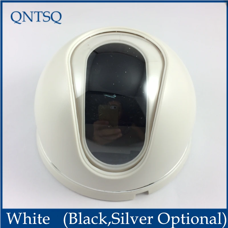 Free Shipping CCD Dome CCTV Camera Round Plastic Housing Cover Casein
