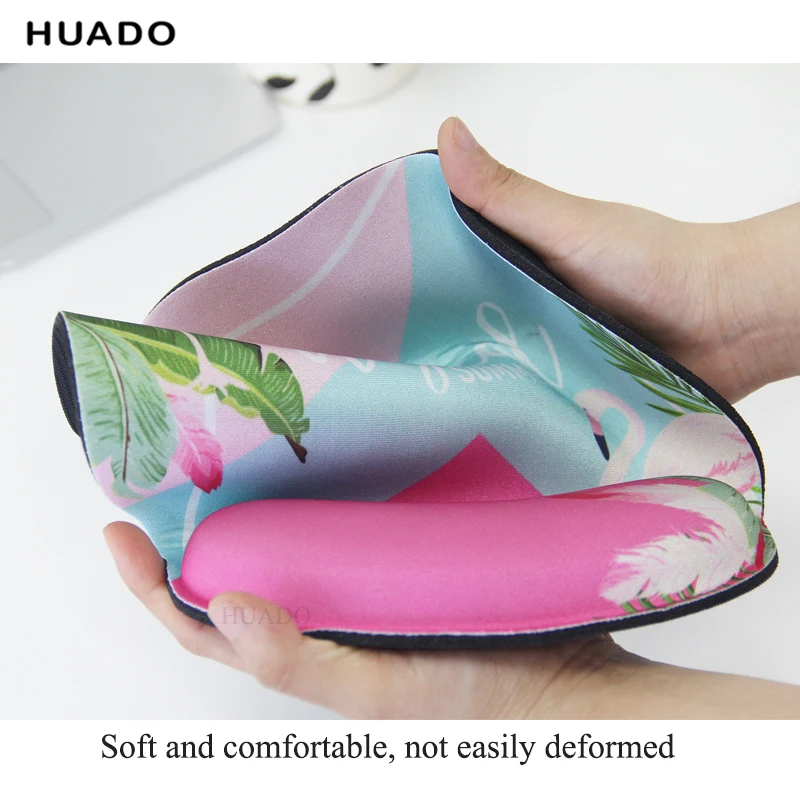 mouse pad with wrist rest Ergonomic design mouse pad for office/ home/ cyber cafe Gaming Healthy Mousepad