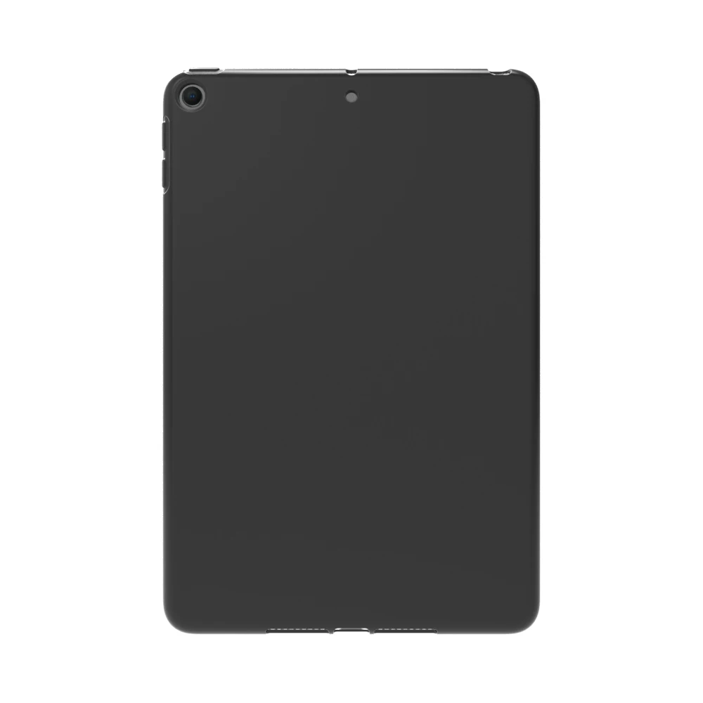 Черный матовый Противоскользящий мягкий ТПУ прозрачный силиконовый прозрачный чехол для iPad Mini 5/iPad Mini