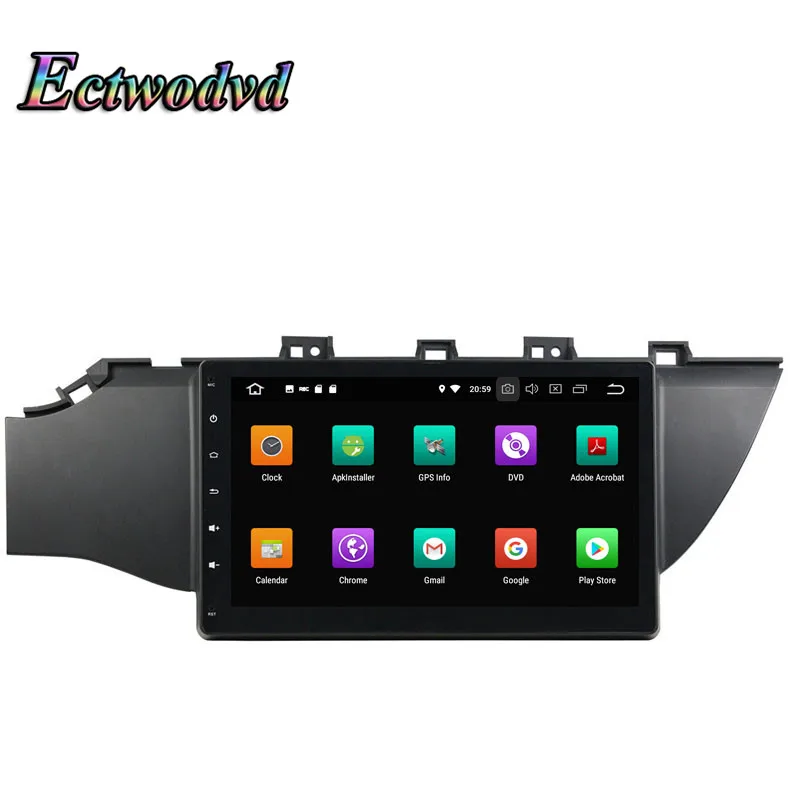 Ectwodvd Восьмиядерный 4G Android 8 0/четырехъядерный 1 Автомобильный мультимедийный dvd