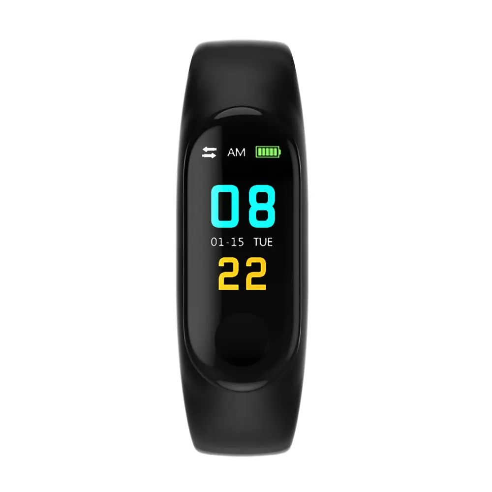 Фитнес браслет FitMaster Color черный|Фитнес-трекеры| |
