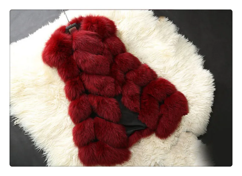 Haining fur of Europe and the United States new imported imitation fur fox fur vest mink coat (9)
