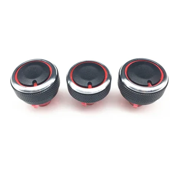 

3pcs Air Conditioning Installation heat control Switch knob AC Knob For PEUGEOT 307/CITROEN C-TRIOMPHE car accessories