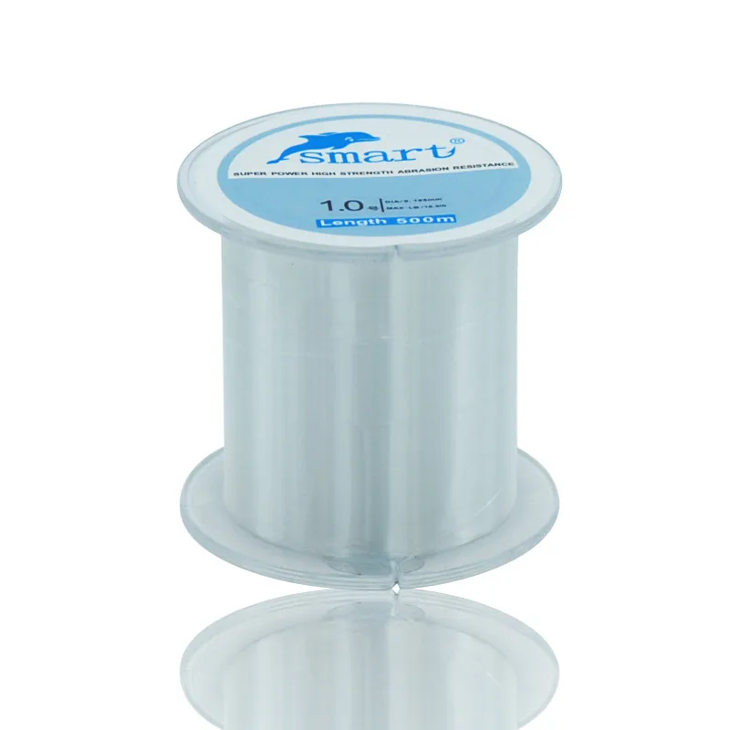 SMART 500m 0,6 LB- lb/-8# нейлоновая рыболовная леска Pescaria Linha Monofilament японская рыболовная леска для карпа Linha De Pesca