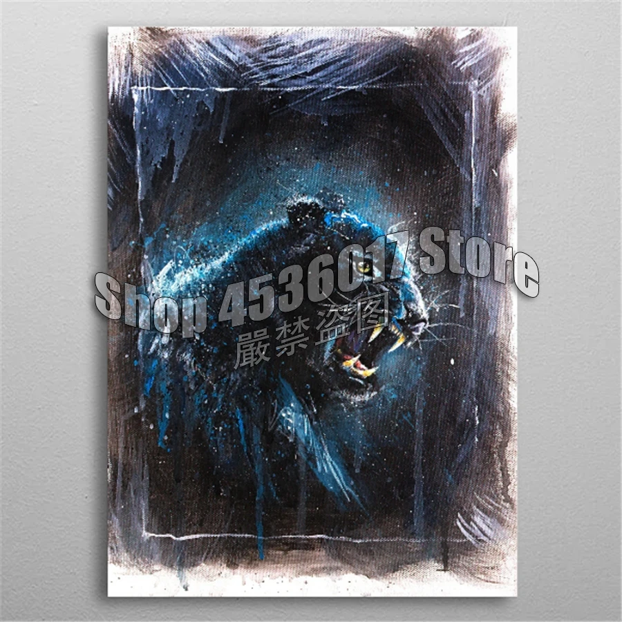 

5D Diy Diamond Painting Black panther Diamond Embroidery Full Diamond Mosaic Animals Pictures Rhinestones Home Decor Craft Kits