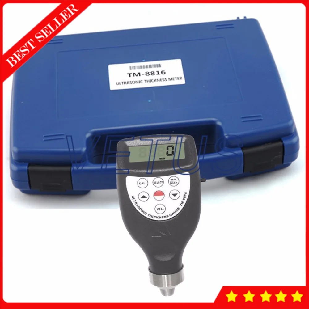 WALL PVC ULTRASONIC GAUGE TESTING STEEL METER THICKNESS NEW TESTER TM-8816 WALL PVC ULTRASONIC GAUGE TESTING STEEL METER THICKNESS NEW TESTER TM-8816