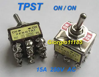 

5pcs TPST ON/ON Industrial Toggle Switches 302 triple pole single throw