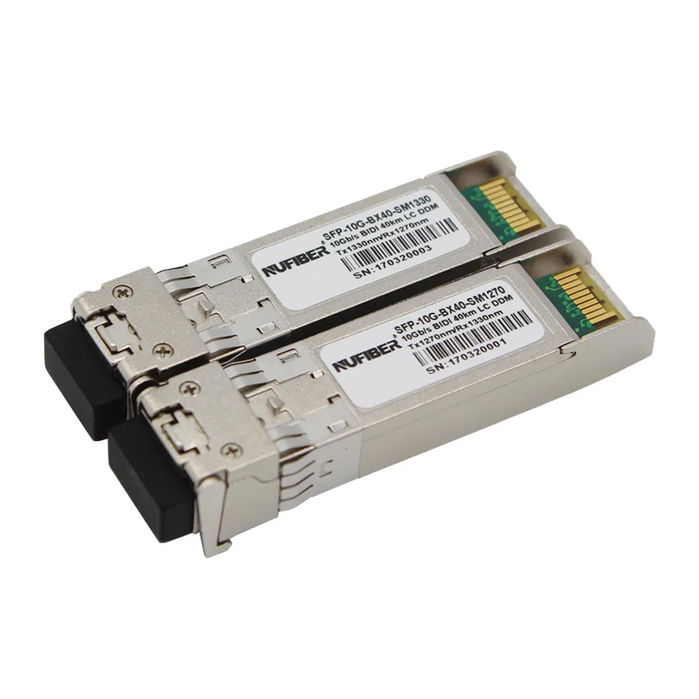 10 ГБ/сек. SFP + трансивер SFP-10G-ER Двойной волокно одномодовый 40 км 1550nm LC DDM