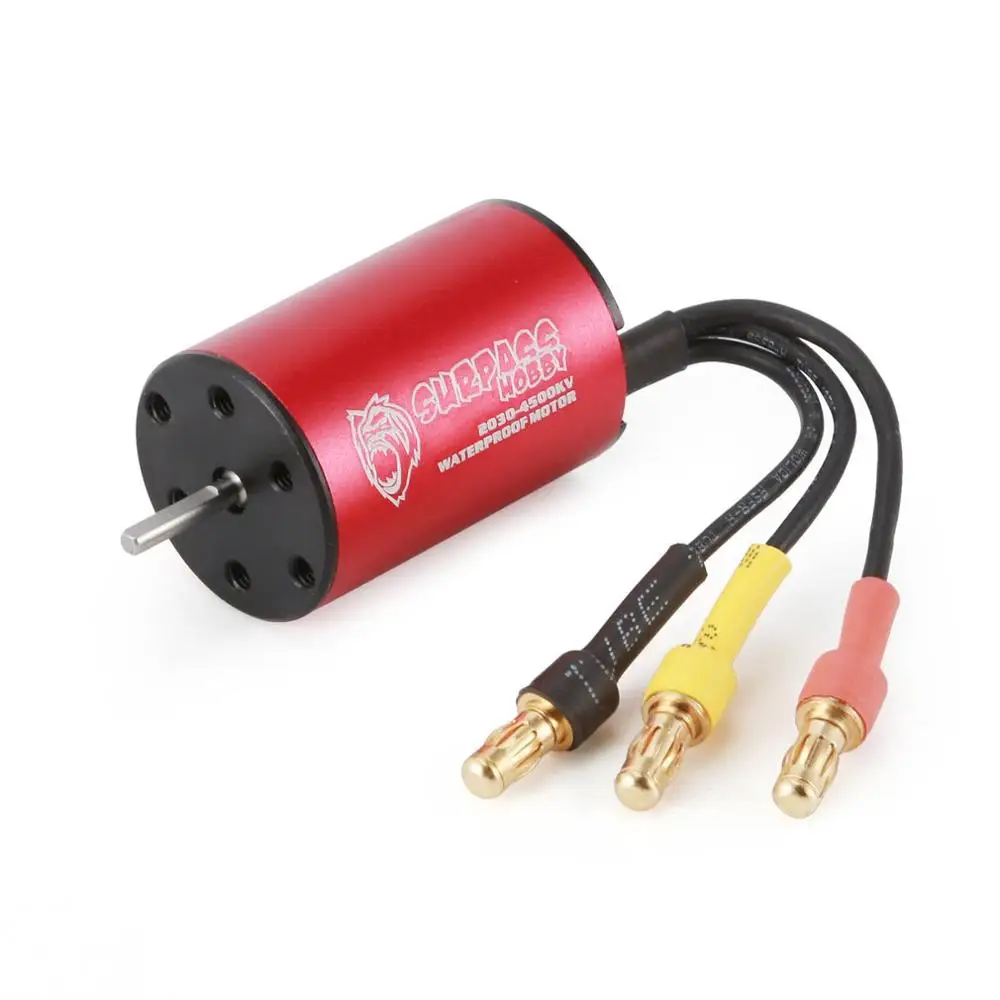 

SURPASSHOBBY KK 2030 4500KV Brushless Motor 2S for 1:20 1:18 RC Drift Racing Car Waterproof Sensorless Truck Part