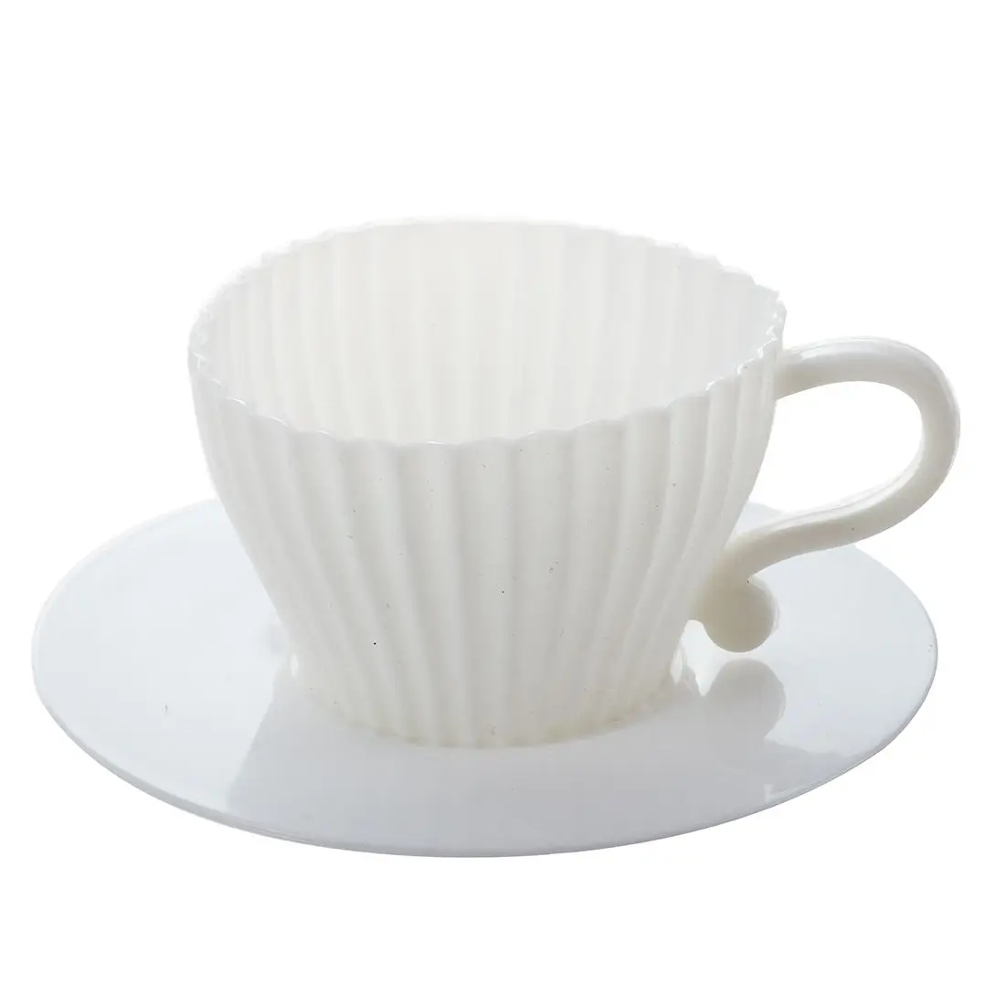 4pcs Cupcakes Muffin Baking Mould Chocolate Tea Cup Case