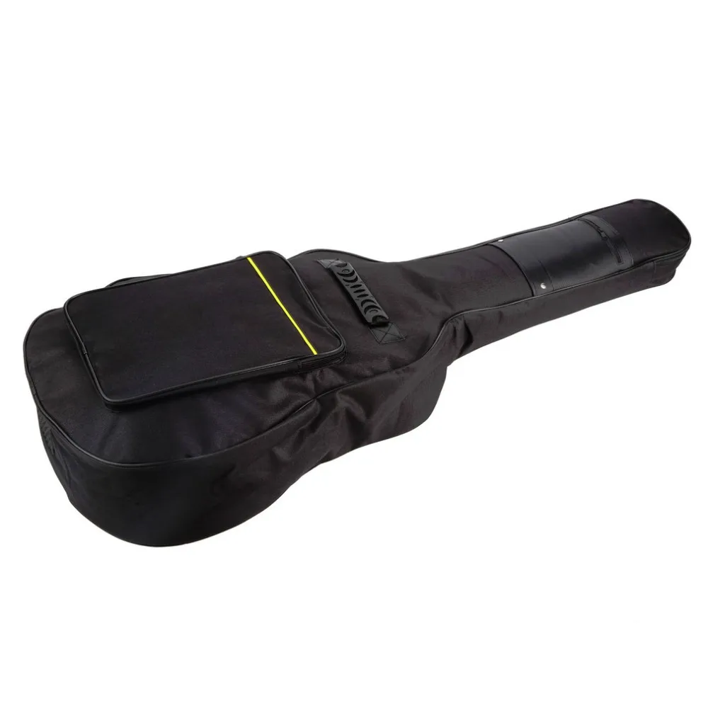 4" Акустическая гитара с двойными ремешками мягкий чехол для гитары сумка рюкзак новое поступление