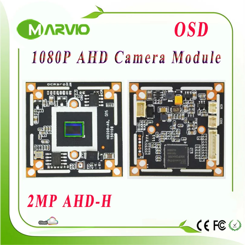 1080 P 2.0MP (миллионов pixe) AHD Full HD AHD-H аналоговые камеры видеонаблюдения плате модуля