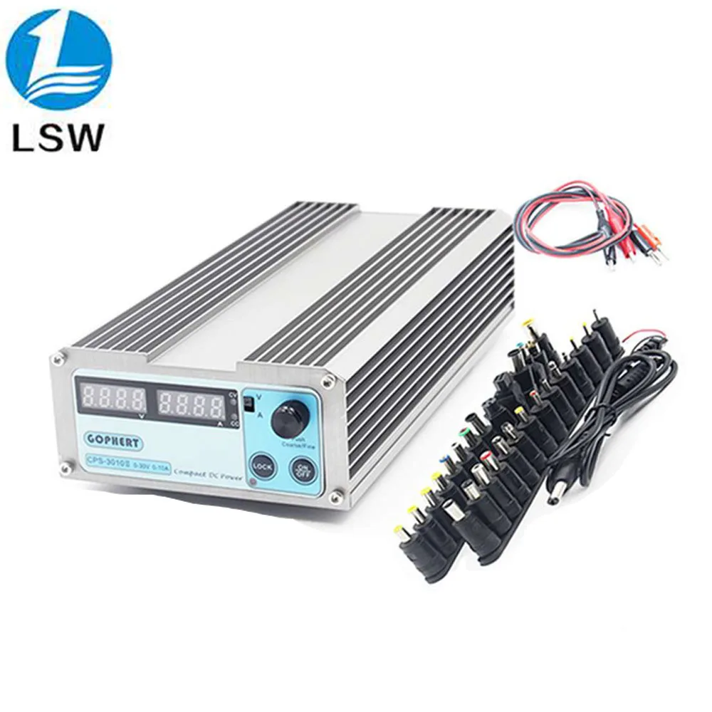 

CPS-3010 II 30V 10A Precision Digital Adjustable DC Power Supply Switchable 110V/220V With OVP/OCP/OTP DC Power