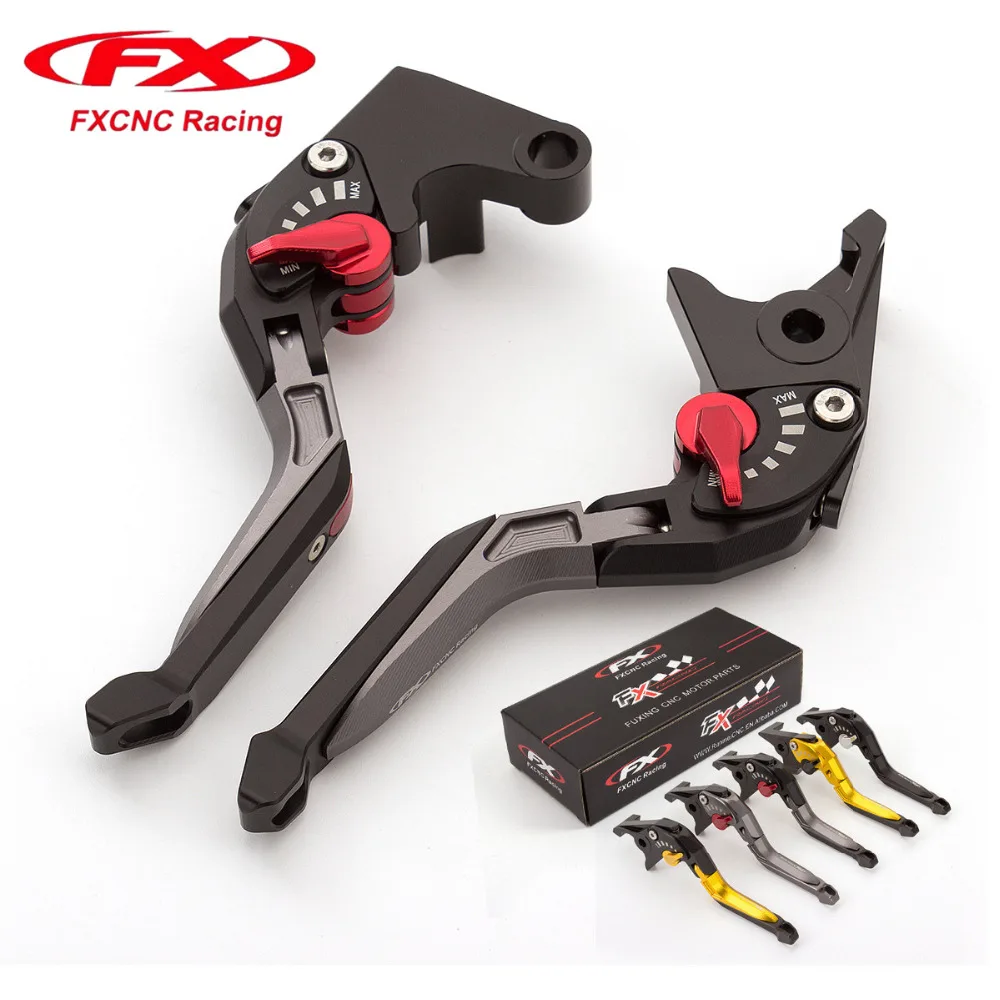 

FX CNC Adjustable 3D Rhombus Motorcycle Folding Extendable Brake Clutch Levers Fit For SUZUKI Bandit GSF600 2001 - 2004 2002 03