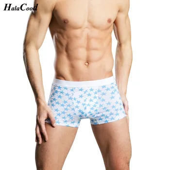 

Halacood Brand Panties Hot Sell Fashion Sexy Cotton Man Large Size Underwear Men's Boxer Shorts New High Quality Male Underpant