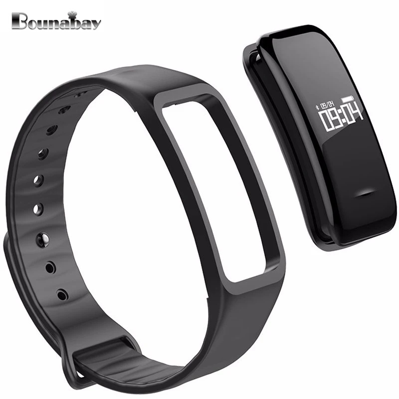 Bounabay большой Bluetooth Smart женские часы Apple Android телефон водонепроницаемый Камера