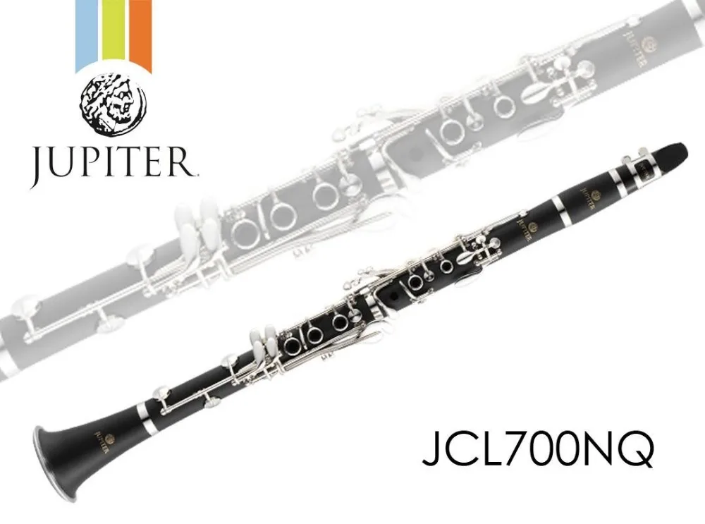 Новинка JUPITER JCL-700NQ b-плоская Мелодия профессиональные высококачественные деревянные духовые инструменты кларнет черная трубка с Чехол аксессуары