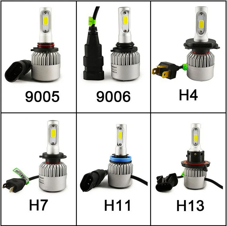 Автомобильные лампы H4 H7 H11 LED H13 H8 9005 фары 12 В светодиодные для Cadillac CT6 XT5 ATS L XTS SRX CTS