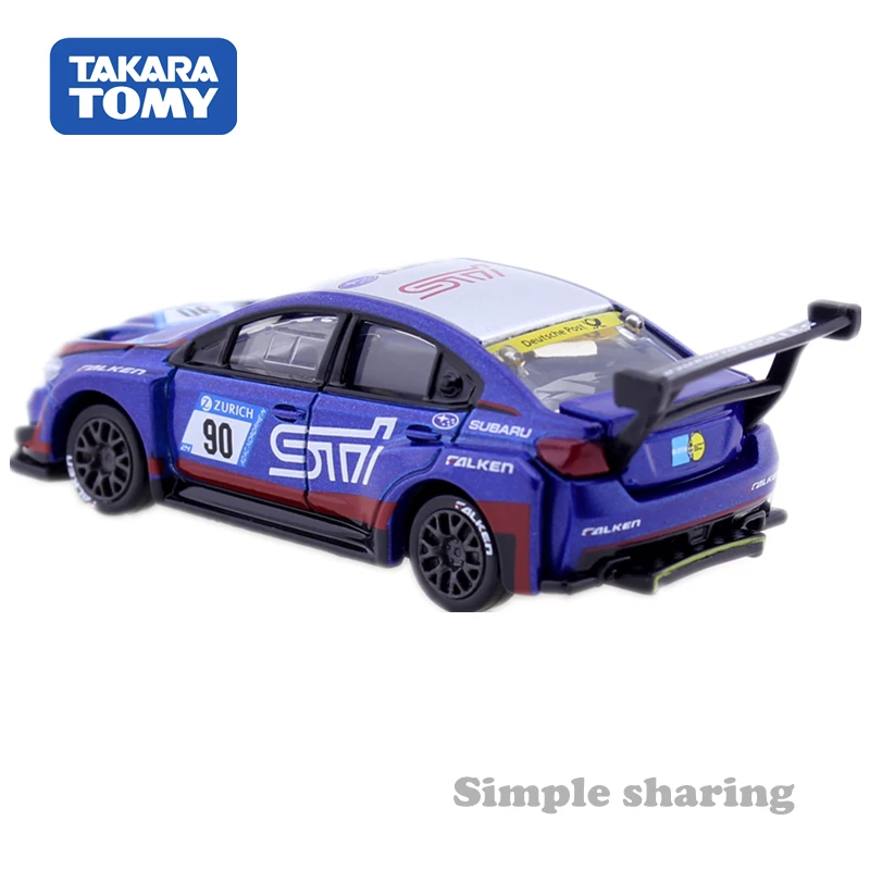 Takara Tomy Tomica Premium NO. 24 Subaru Wrx Sti Nbr Challenge 1:62 автомобильные гоночные автомобили литые