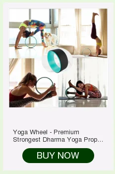 Колесо для йоги-Премиум сильнейший Dharma Yoga Prop Wheel удобный роликовый баланс для йоги улучшение растяжения Yoga poes углубление