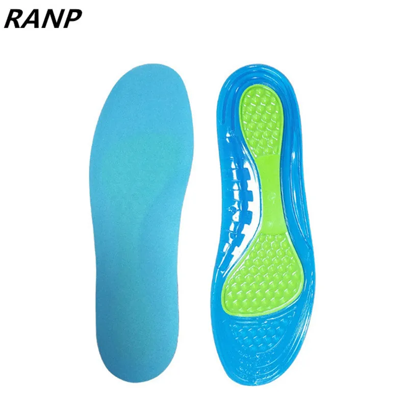 Silicon Gel Insole Foot Care Plantar Fasciitis Heel Massage Sport Sole