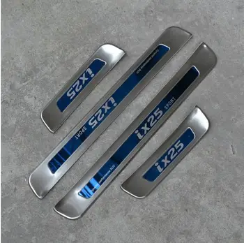 

2015 2016 2017 for hyundai IX25 Welcome Pedal Vehicle Stainless Steel Threshold Bright Bar