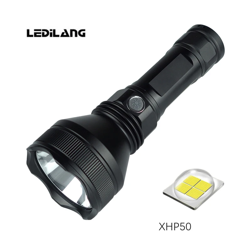 

led flashlight cree xhp50 xhp70 usb charging Use 26650 battery ultra Powerful rechargeable torch led Tactical flashlight hunting