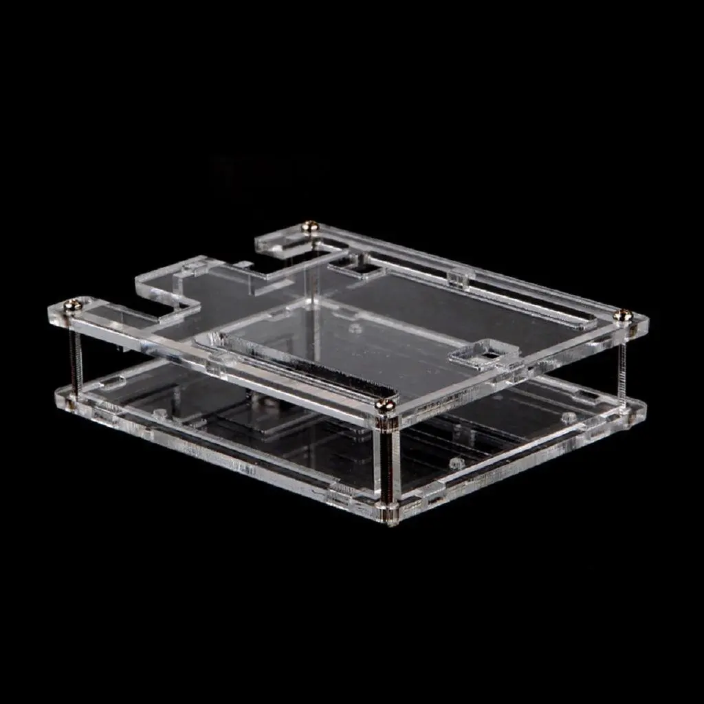 Прозрачный акриловый чехол корпус компьютерная коробка для Arduino UNO R3|box for arduino|box