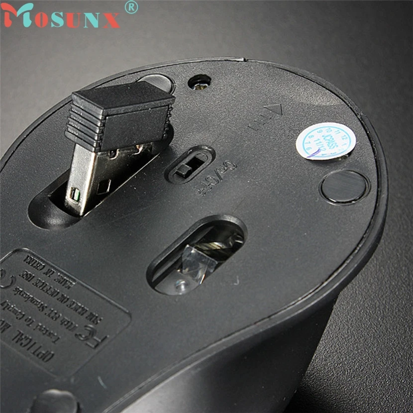Mosunx Splendid 2,4 GHz мышь оптическая игровая мышь Беспроводная USB приемник ПК Компьютер Беспроводная для ноутбука