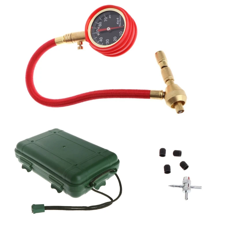 

Tyre Tire Air Pressure Gauge Meter Tester for Motor Vehicle Car Truck Bike Van