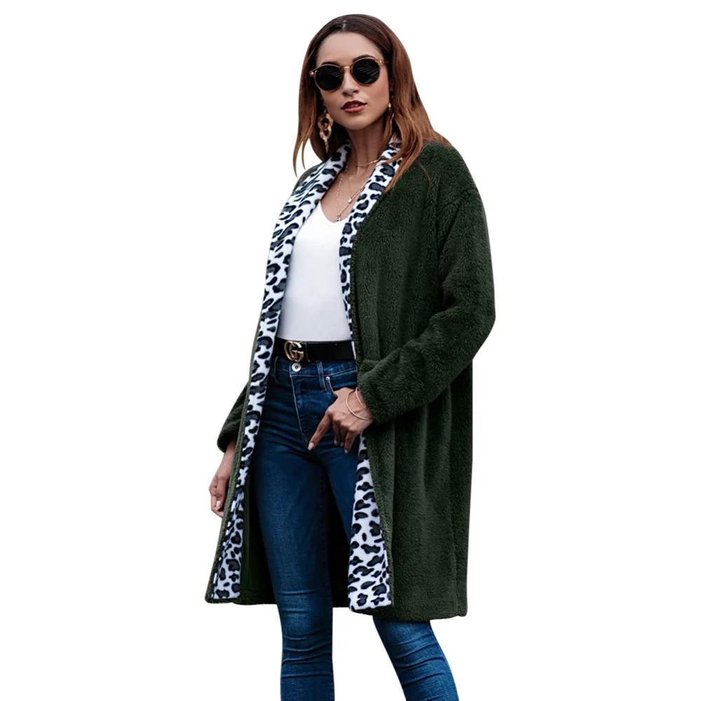 Jacket Women Basic Jacket Female Warm Coat Women Clothes Casual Feminino Coats Plus Size Jacket Outwear Flocking Woolen Coat