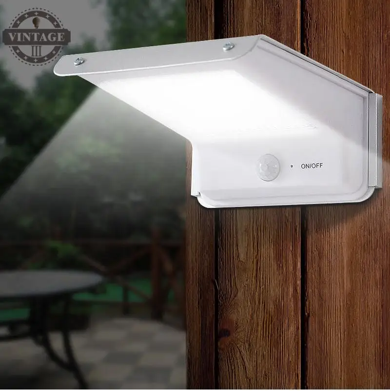 

20 LED Solar Outdoor Waterproof Body Lamp Motion Sensor Induction Sound Control Battery Power Garden Wall Light Courtyard Home