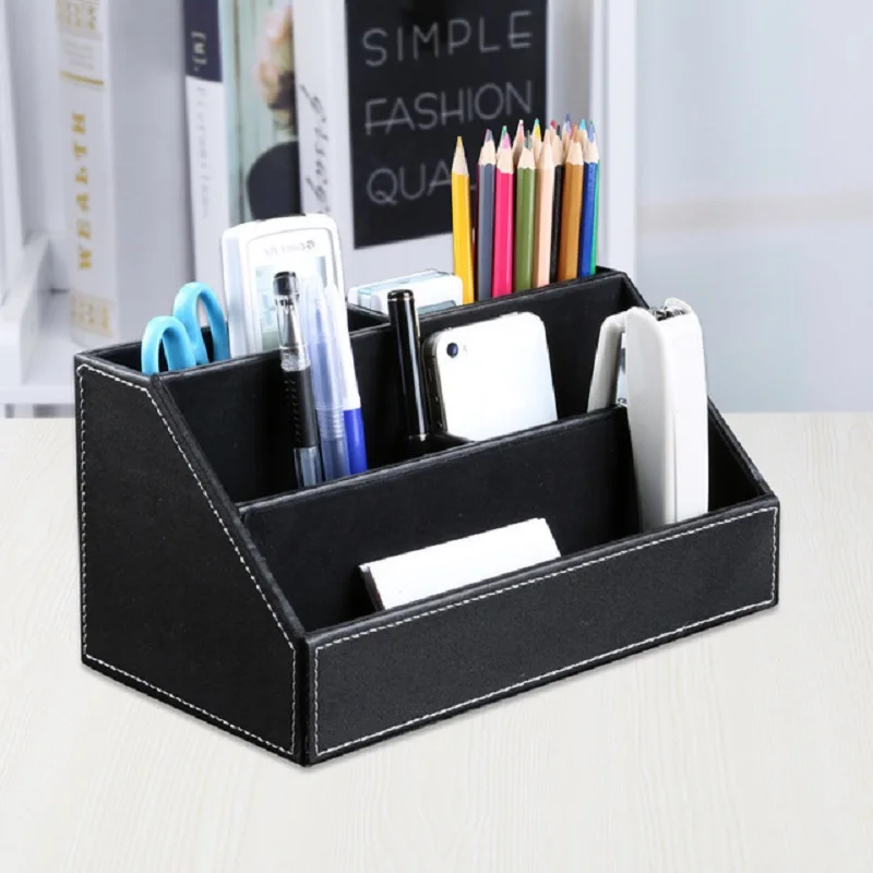 

Office Storage Box PU Leather Container
