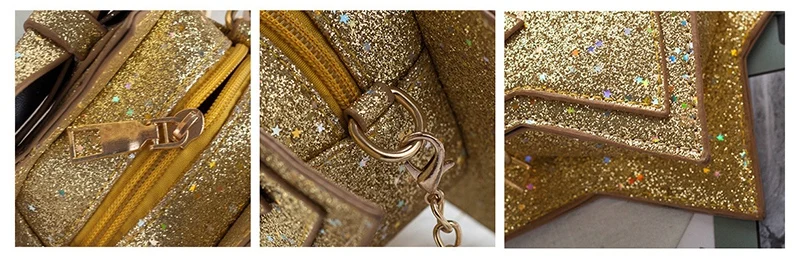 Kids Girls Star Women Sweet Messenger Bag Glitter Sequins Crossbody Shoulder Bag Small Envelopes Bags Party Clutch Handbags (28)