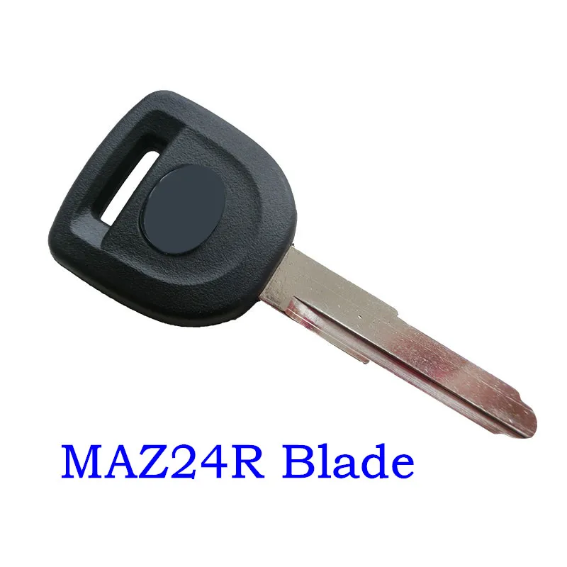 

Blank Car Key Transponder Key Shell For Mazda Transponder Key MAZ24R Blade