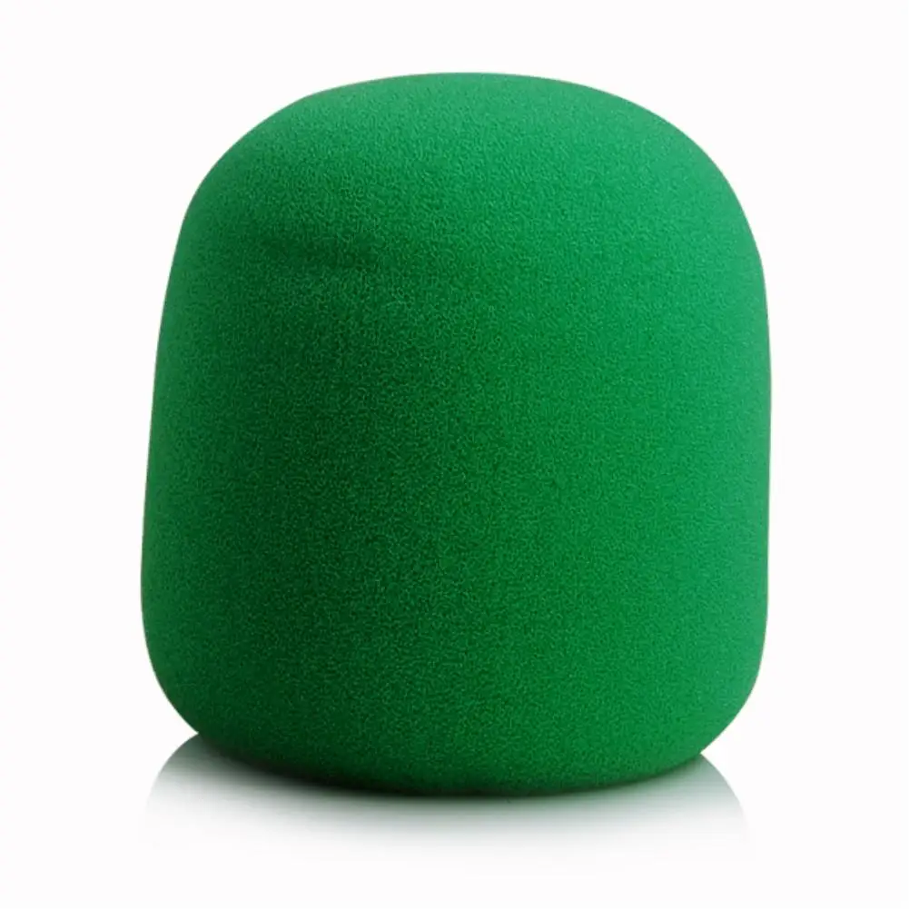 Microphone Mic Sponge Foam Cover Mic For Condenser Mic 3.5cm Dia Classic Lightweight Foam Covers Against Wind Noises 3.5 X 7CM