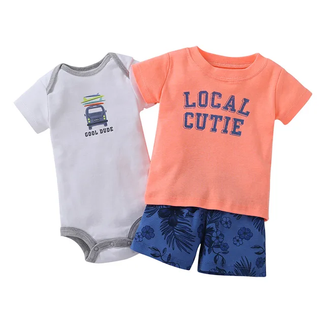 Buy Clearance bebes baby boy clothes sets newborn baby kids summer shorts boys