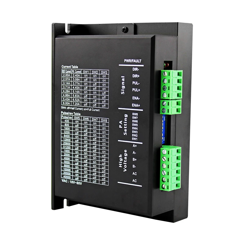 

2 Phase NEMA34 hybrid stepper motor driver DSP AC/DC48V MC860E For CNC Stepper Motor replace DM860